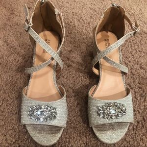 COPY - 🔥Badgley Mischka Pernia Glitter Sandals